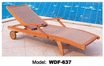Wood Deck chair
